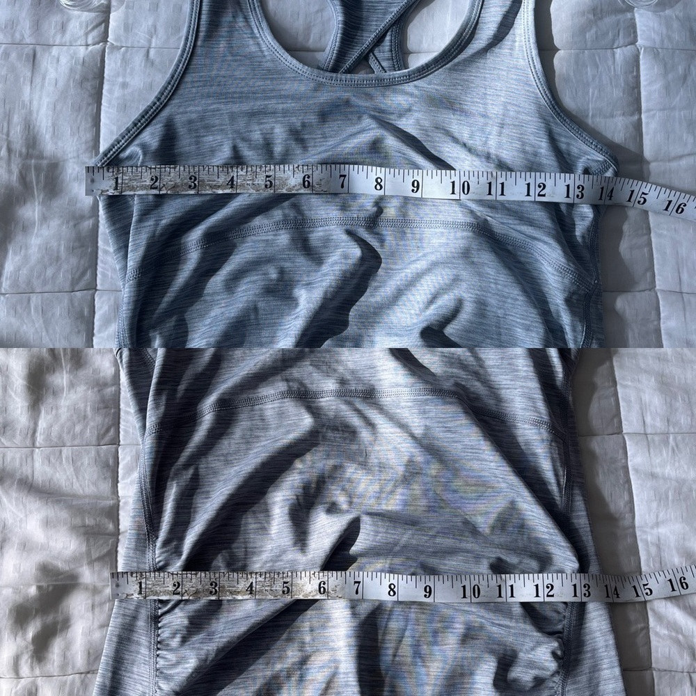 NWT Athletic Works Gray Racerback Maternity Tank Top S Heather Grey - Picture 12 of 12